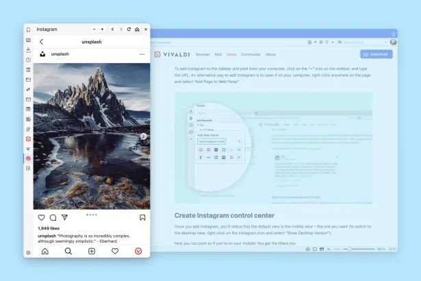 How I use Vivaldi Browser to organize my workflow