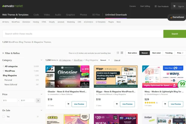 ThemeForest: An Honest Review and the Abandoned Themes