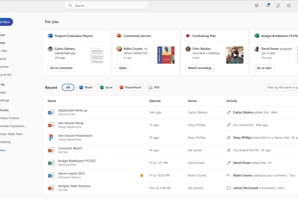 Microsoft OneDrive New Design 2024