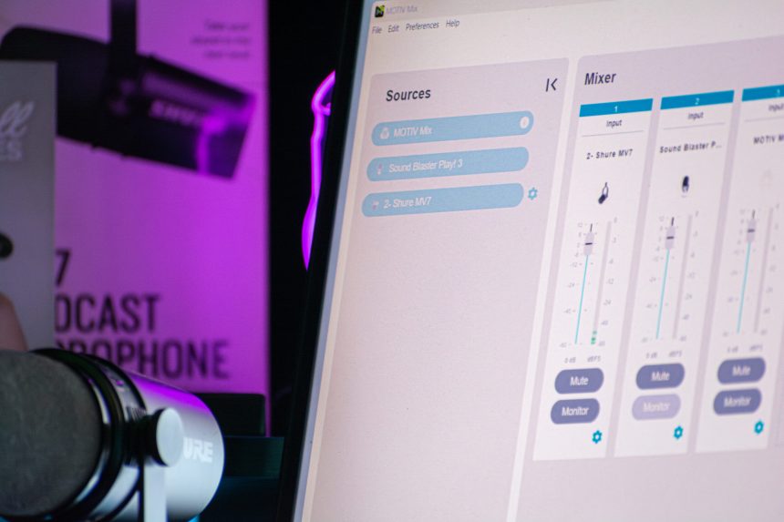 Shure MOTIV Mix Review A new app for your recordings