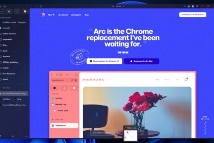 The Arc Browser in Windows