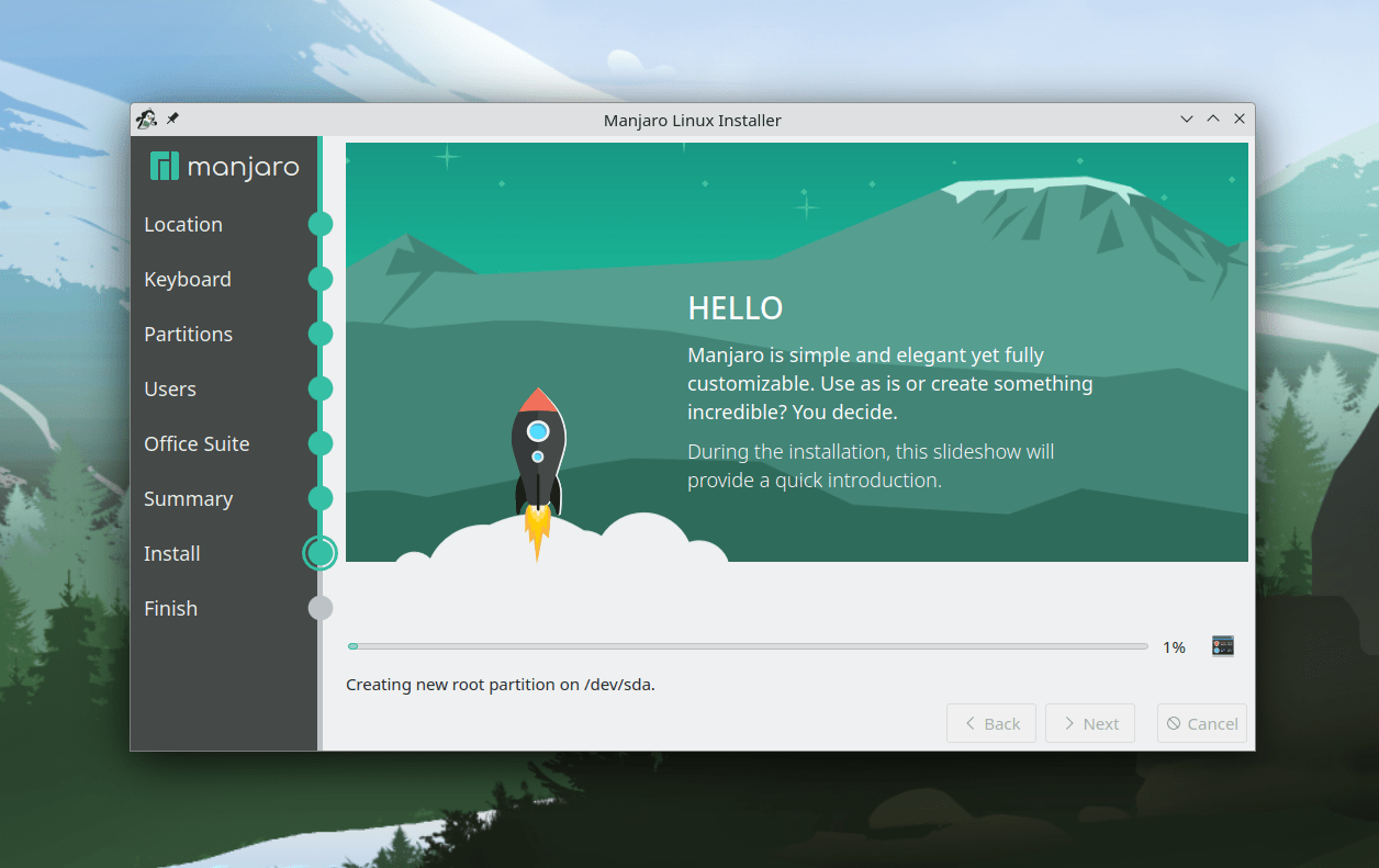 install Manjaro Linux alongside Windows