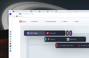 Opera Browser - Tab Island (Group Tabs)