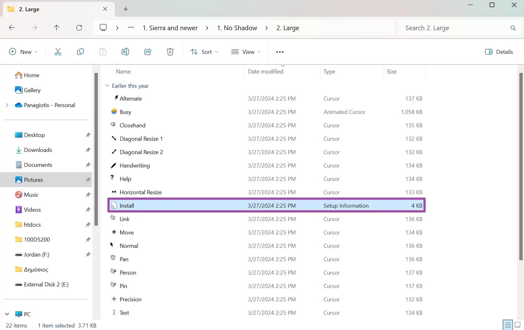 How To Install Cursors in Windows 11