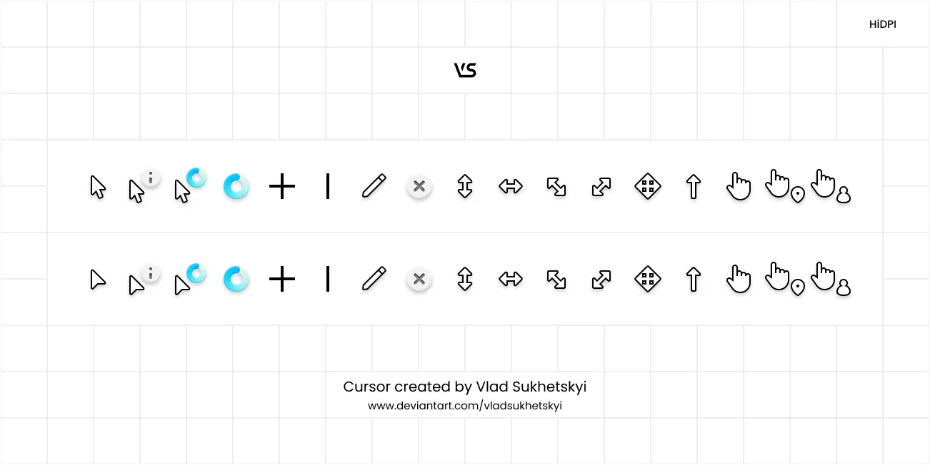 VS Cursor 12.0 Extended Light