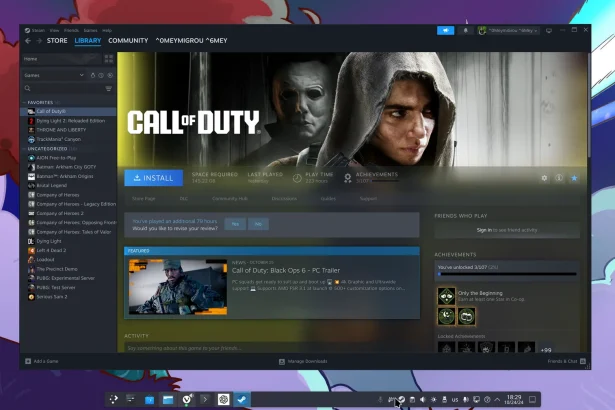 Running Steam on Arch Linux