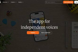 Substack Homepage