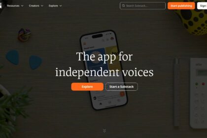Substack Homepage