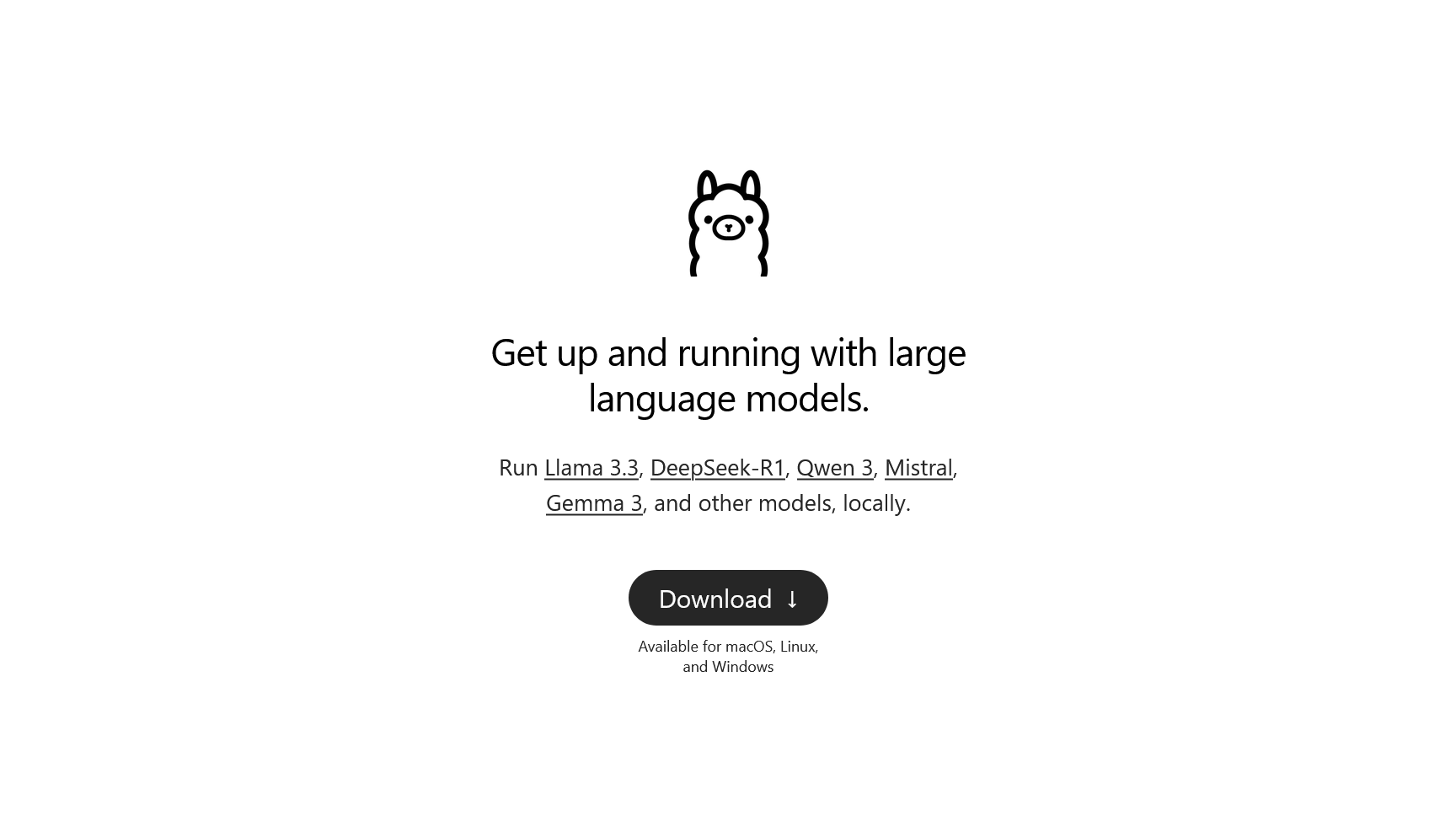 Ollama Website