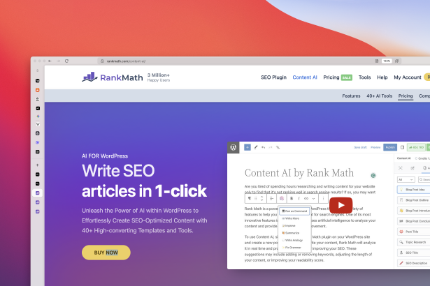 Rank Math SEO - Content AI
