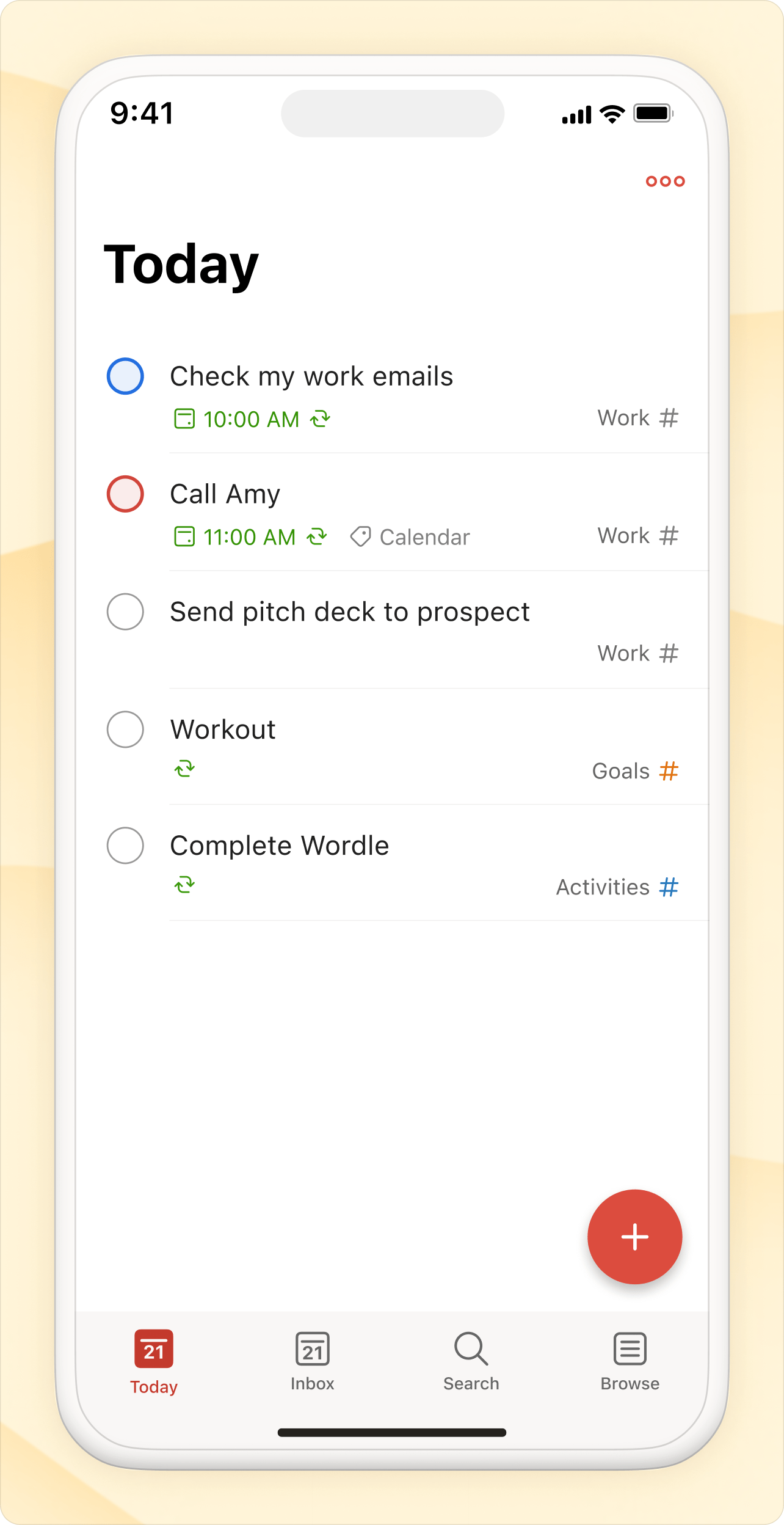 Todoist - Today