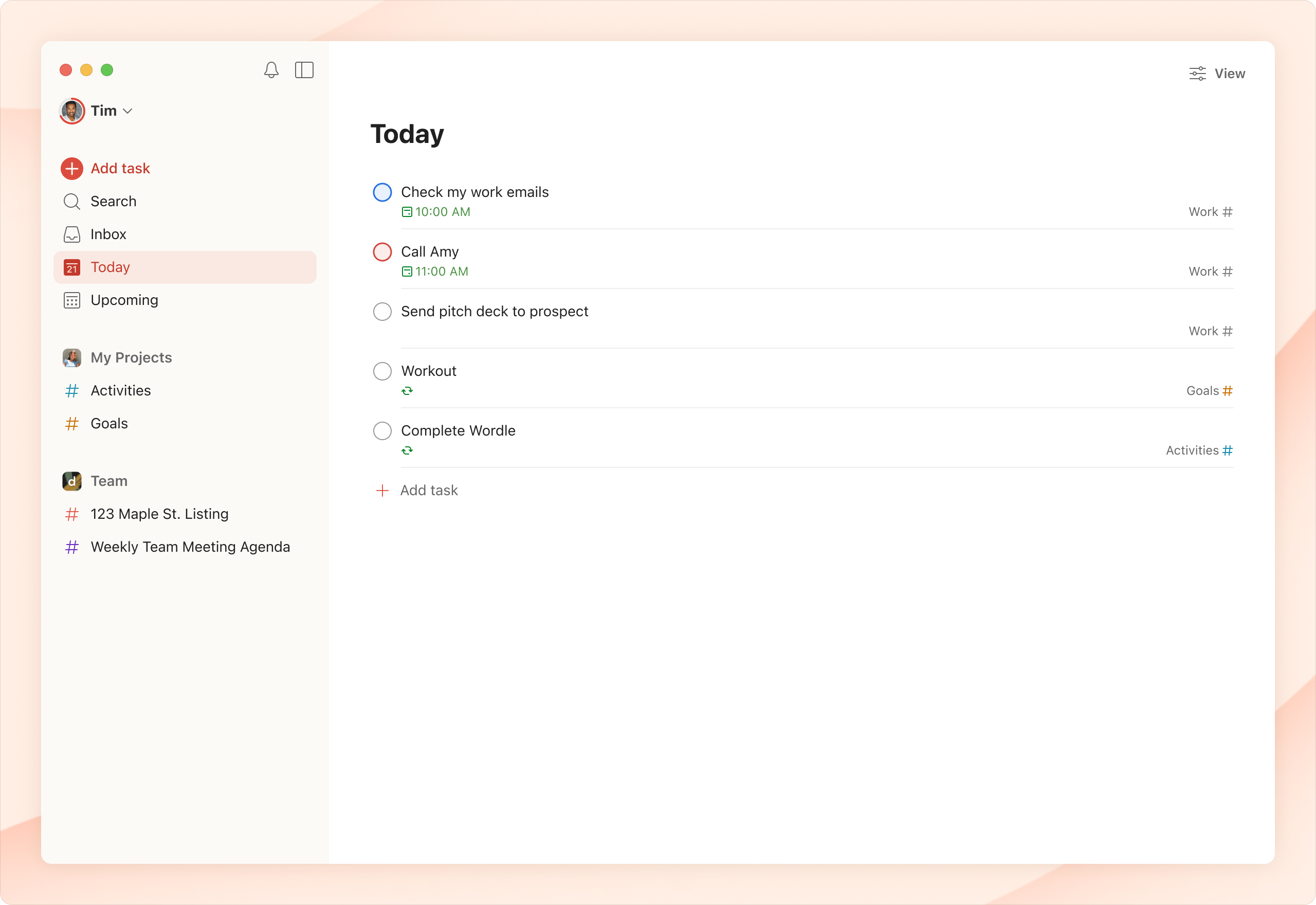 Todoist - Today