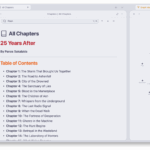 The Novelist - All Chapters and Mindmap (Light Mode)
