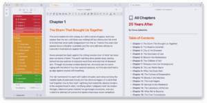 The Novelist - Split Tabs All Chapters (Light Mode)