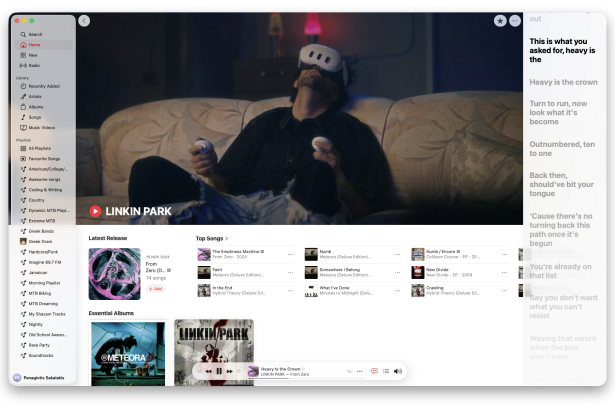Apple Music - Artist Page - Linkin Park