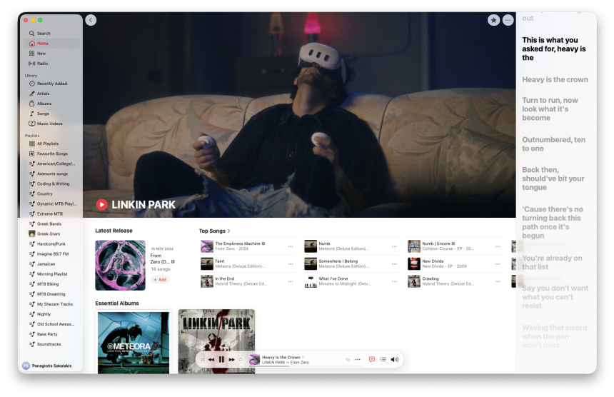 Apple Music - Artist Page - Linkin Park