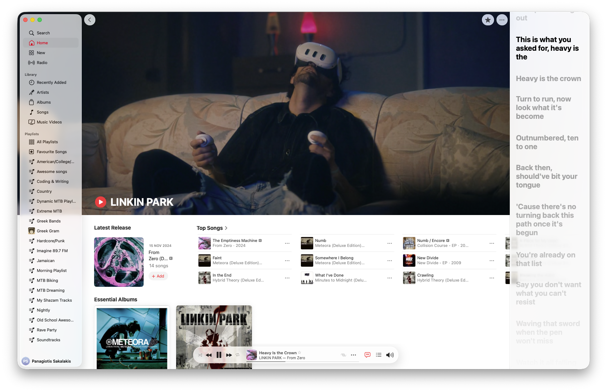 Apple Music - Artist Page - Linkin Park
