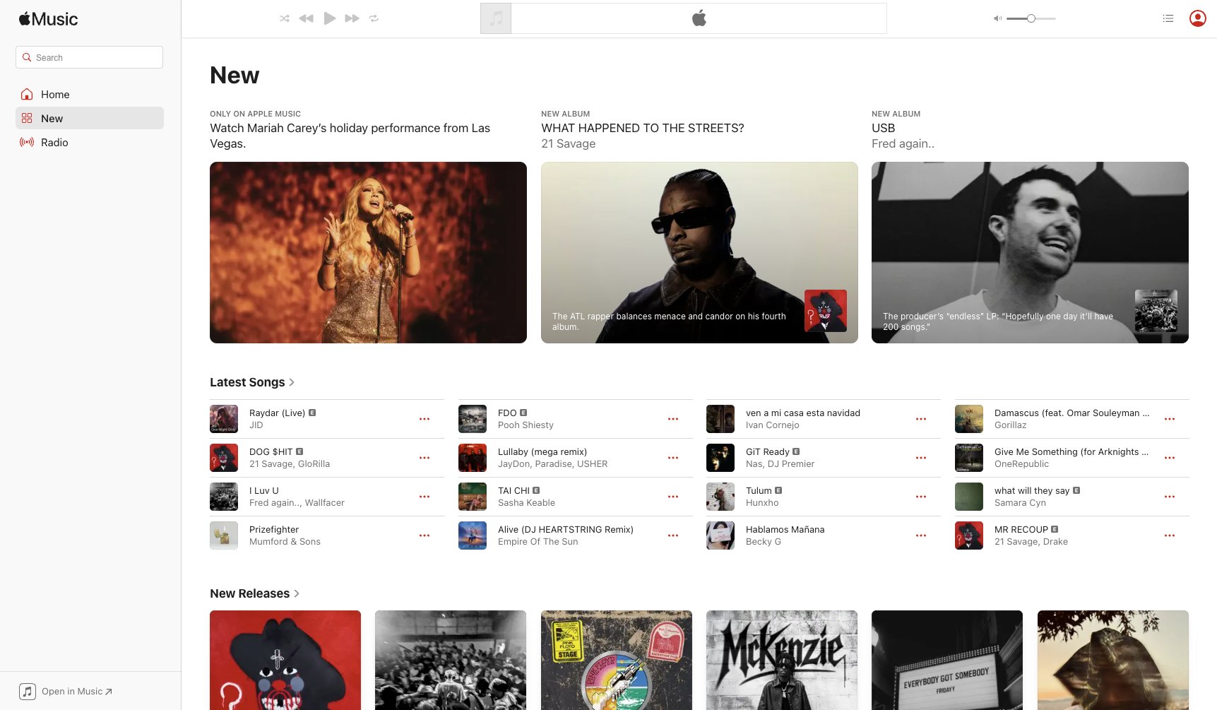 Apple Music - Web Version