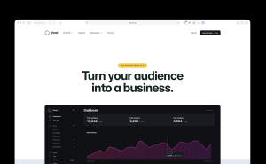 Ghost Blog and Newsletter Platform