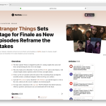Particle.news - AI News for Strangers things