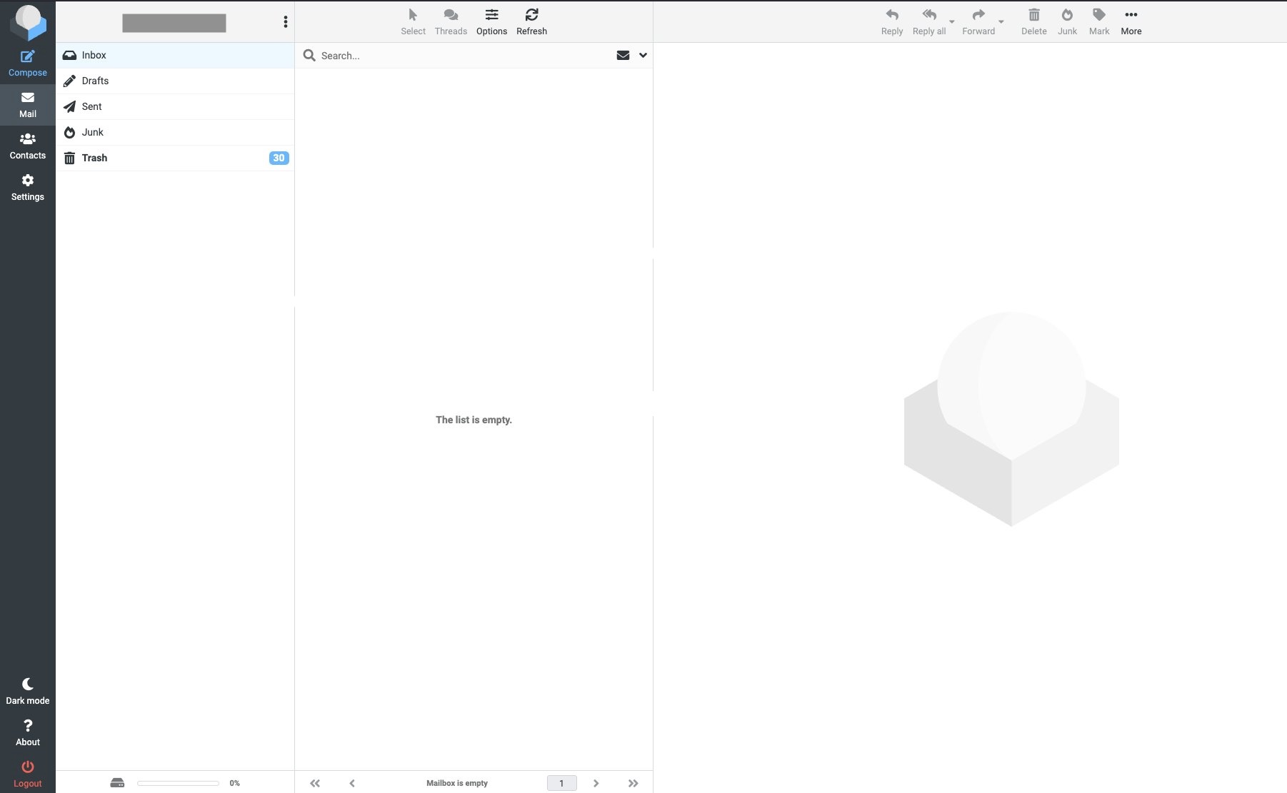 Roundcube Interface 2026